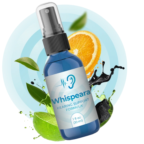Whispeara hearing support spray bottle